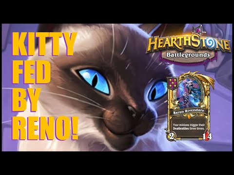 MR BIGGLESWORTH and we get fed again... | Hearthstone Battlegrounds