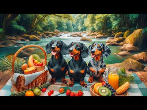 Picnic + Adventures, Puppies on a day in the woods 🌳🐾