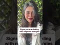 Signs you are dealing with negative energies around you