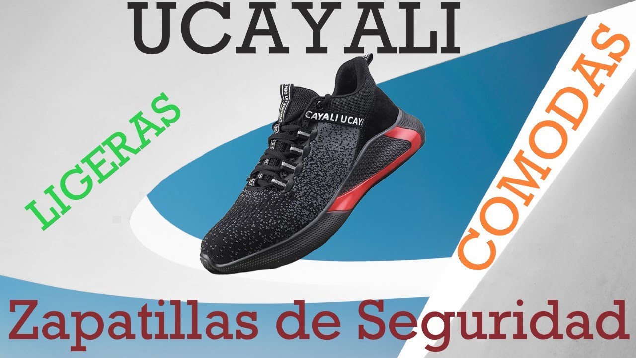 Cómo son las ZAPATILLAS de SEGURIDAD BARATAS UCAYALI | Antideslizante y punta de ACERO