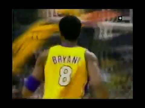 Kobe with Sweet Spin Move Jumper in Transition (2000 Playoffs vs Kings)