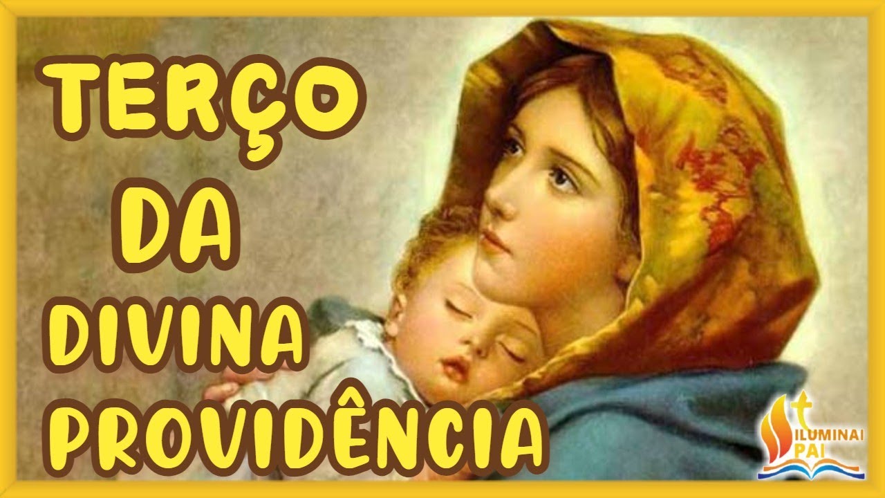 08/10/2024 TERÇO da PROVIDÊNCIA Vinde Maria chegou o momento Mostrai que sois Mãe de amor e bondade