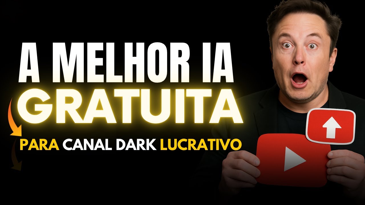 INCRÍVEL: A Melhor IA Gratuita Para Ganhar Dinheiro Com Canal Dark