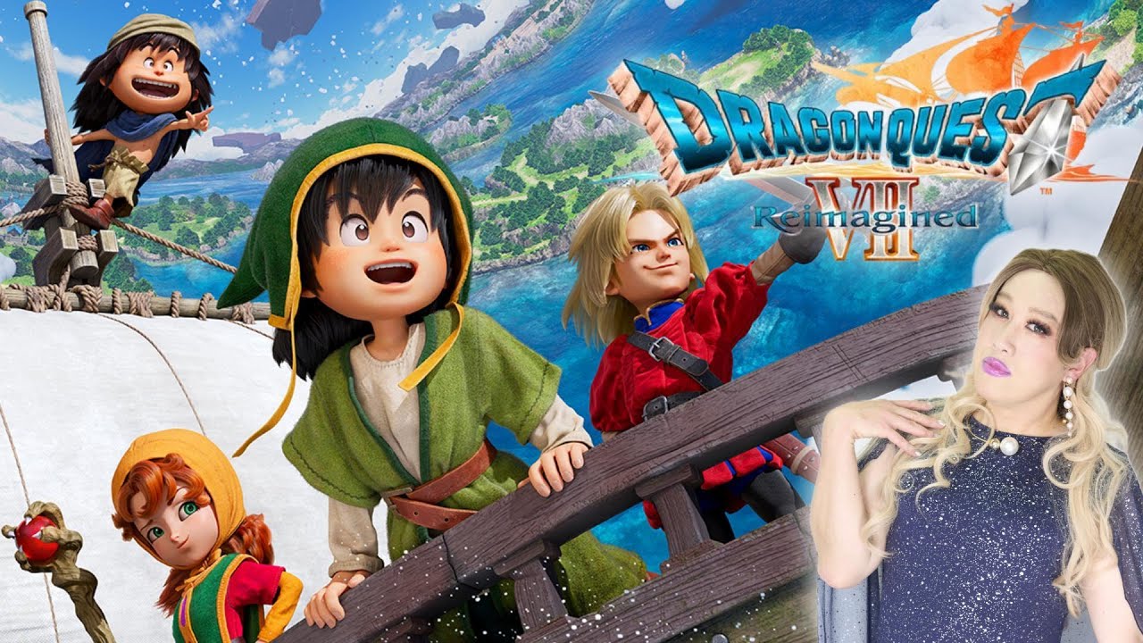 今回は石板で諦めないアタシ💋❽【#ドラクエ７リイマジンド】（魔空間の神殿～）