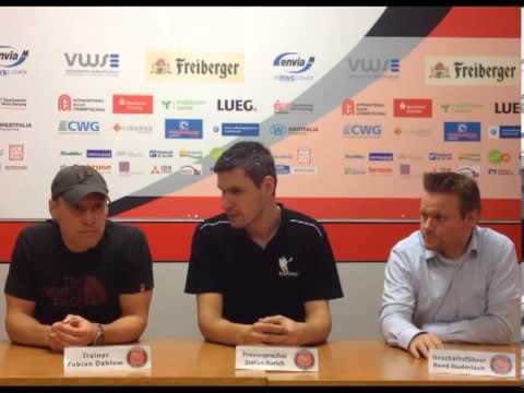 Pressegespräch zum 14. und 15. Spieltag der Eispiraten Crimmitschau