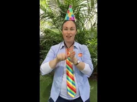 How to Sign Auslan Happy Birthday in Auslan