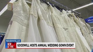 Goodwill wedding dress sale