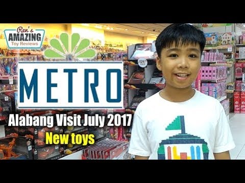 Metro Mall Alabang Visit July 2017 New toys