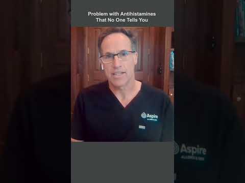 The PROBLEM With Antihistamines #shorts