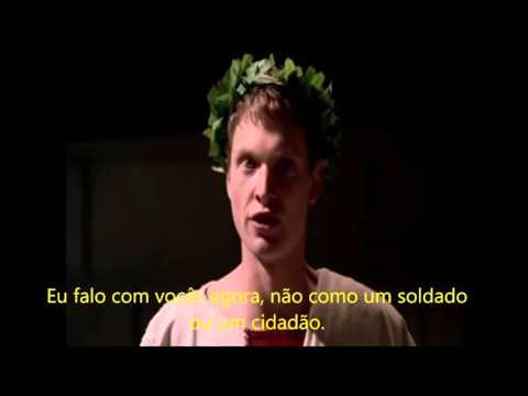 Marco Túlio Cícero e Octaviano César no Senado Romano