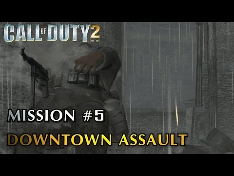 Call of Duty 2 - Mission #5 - Downtown Assault (Soviet Campaign - Veteran)