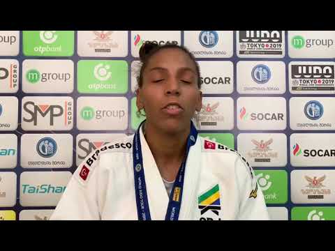 Rafaela Silva (57kg) - Prata no Grand Prix de Tbilisi 2019