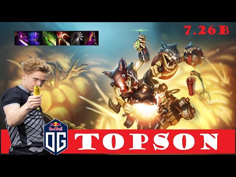 [DOTA 2] OG.TOPSON the TECHIES [MIDLANE] [7.26B]