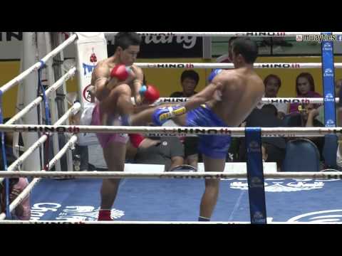 Muay Thai Fight - Manasak vs Panomrunglek, New Lumpini Stadium, Bangkok, 25th December 2015