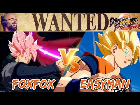 THE GOAT RETURNS! FoxFox vs Easyman FT3 - WANTED DBFZ
