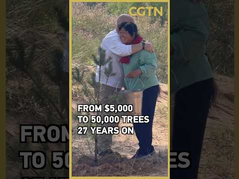 Sakolsky, Yin reunited after 27 years to plant a new tree for China-US friendship