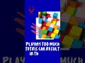 Playing too much tetris can result in the Tetris effect