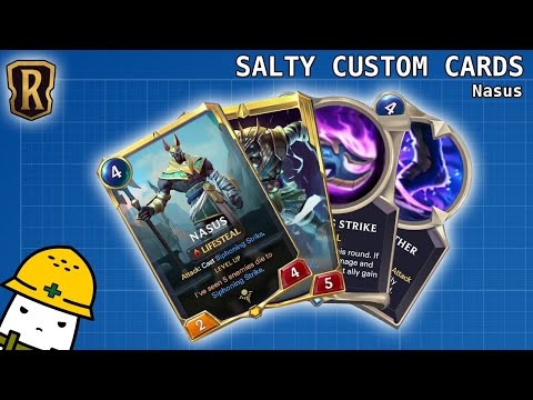 Salty Custom Cards - Nasus [Legend of Runterra]