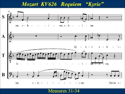 Mozart - KV626 - Requiem - 2- Kyrie - Tenor
