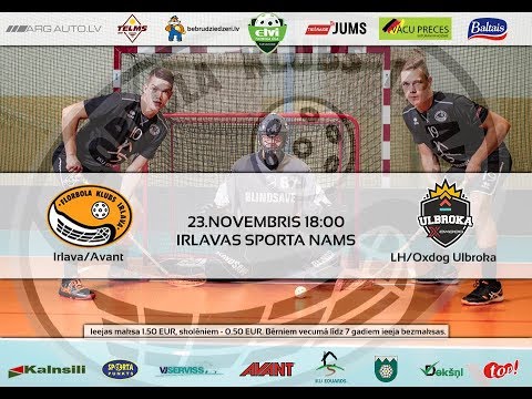 Highlights: Irlava/Avant - Latvijas Hipotēka/Oxdog Ulbroka (florbols, virslīga)