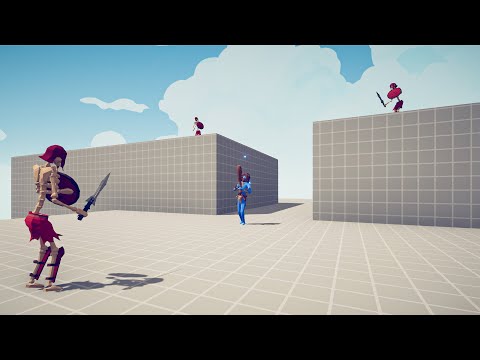 THREE SKELETON WARRIOR  vs EVERY UNIT ►Totally Accurate Battle Simulator | TABS