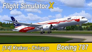Krakau - Chicago | LOT Boeing 787-9 Dreamliner | Microsoft Flight Simulator X Teil 1056 | Liongamer1
