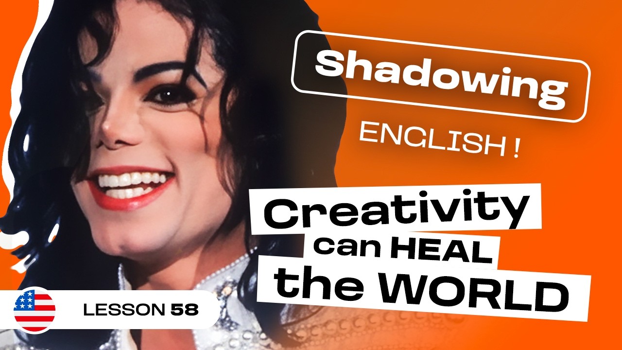 Shadowing English | MICHAEL JACKSON: The Price of Fame & Success (lesson #58)