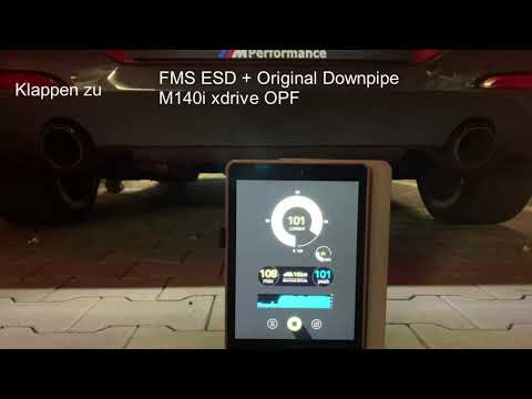 BMW M140i OPF mit Friedrich Motorsport Endschalldämpfer