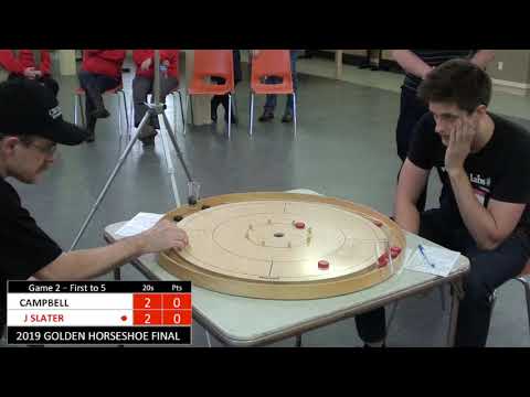 2019 Hamilton Crokinole Final - Slater v Campbell