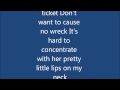 Easton Corbin All Over the Road (lyrics) 