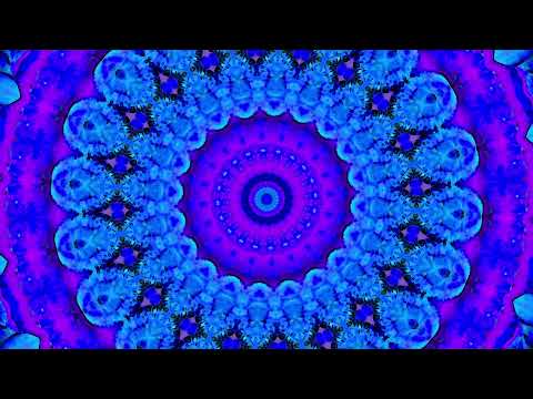 4Hr of 4k Psychedelic Visual Therapy Mandala Meditation with Soothing Music to Calm Your Mind