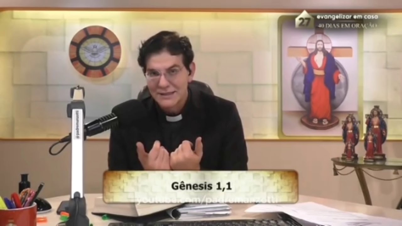 Genesis 1 e 2 - A criação / Adão e Eva (Padre Reginaldo)