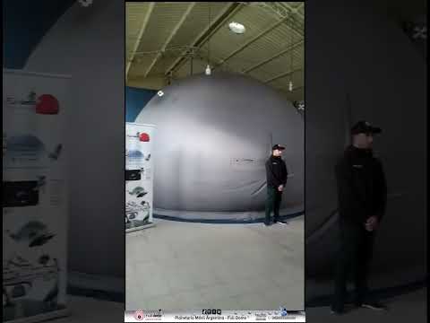 Full Dome Planetario Movil en Colegio Manuel Belgrano, Tancacha, Córdoba