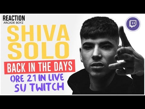Shiva - Solo [ Back in the Days ] | REACTION  Arcade Boyz ft ItsDani