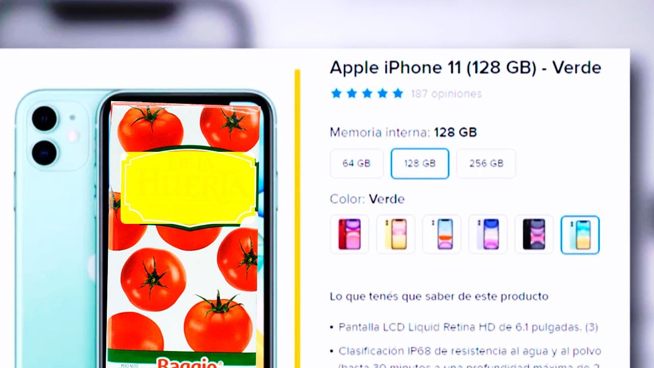 Putar video ¡COMPRÓ UN IPHONE DE $180.000 Y RECIBIÓ UN PURÉ DE TOMATES! sekarang ¡COMPRÓ UN IPHONE DE $180.000 Y RECIBIÓ UN PURÉ DE TOMATES!