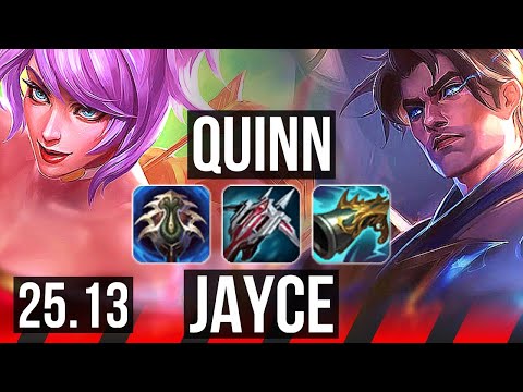 QUINN vs JAYCE (TOP) | 48k DMG | KR Master | 25.13