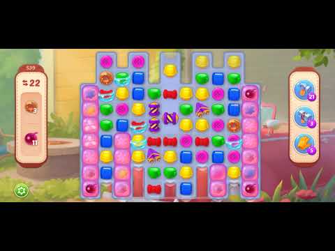 [Gameplay] Homescapes - Level 539 (No Boosters)