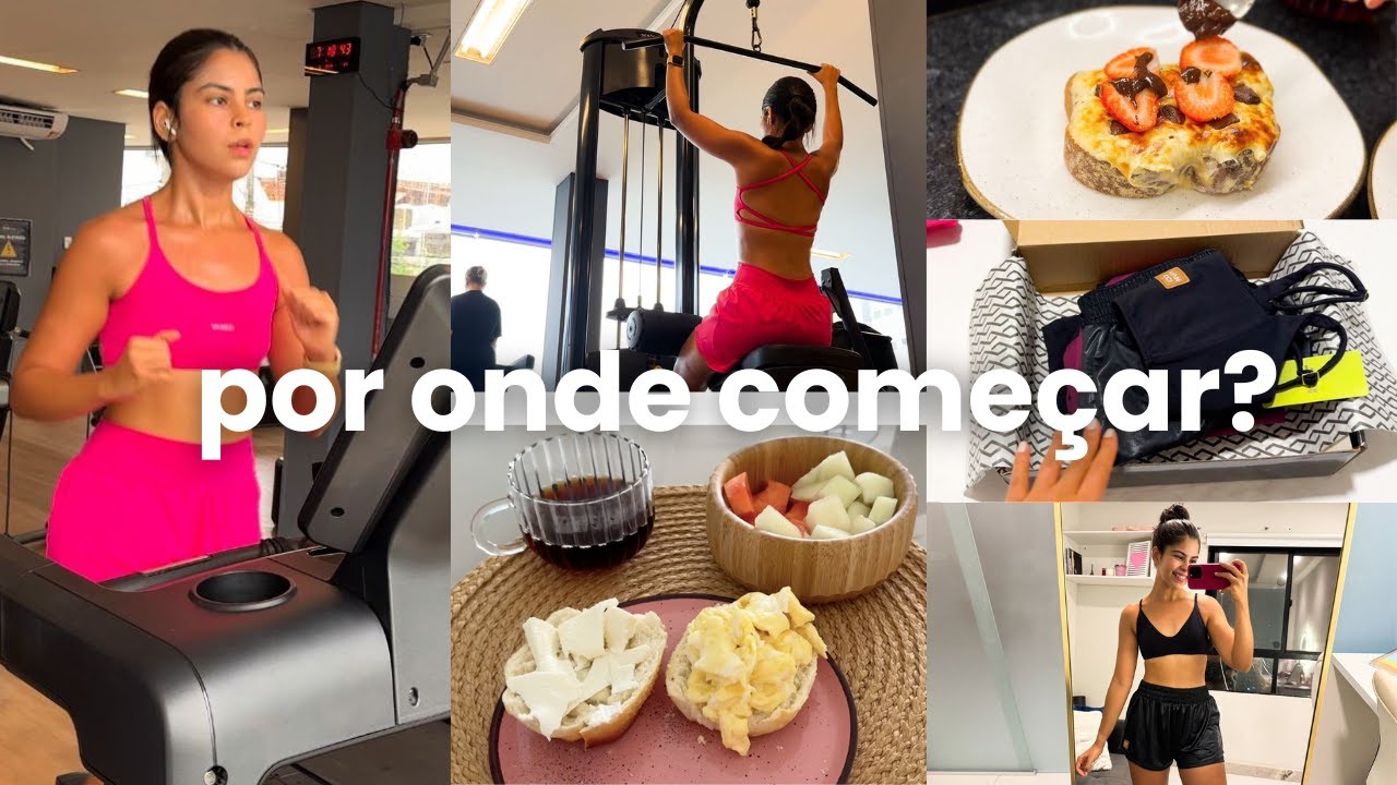 rotina 5h, como começar a mudar os hábitos e a rotina, minha dieta nova, comprinhas looks de treino