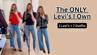 3 Levi’s Jeans, 7 Winter Outfits | The Only Levi’s I Own