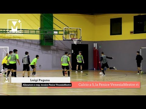 Calcio a 5, la Fenice VeneziaMestre risorge: intervista all’allenatore della squadra Luigi Pagana