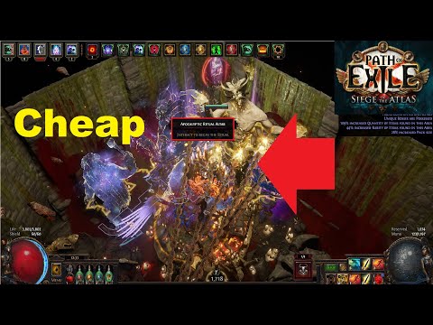[Poe 3.17] How To Get Cheap Rituals & Fast Shopping in Archnemesis League Siege of the Atlas - 963
