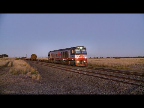 SCT 7787V Empty Container Wagon Transfer To Dooen (28/5/2024) - PoathTV Australian Trains