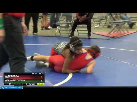97 Lbs Round 3 - Alex Garcia, Texas Vs Germaine Cotton, Mission WC C603