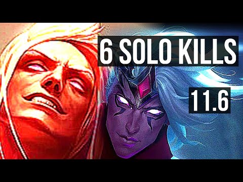 VLADIMIR vs VARUS (MID) | Quadra, 1200+ games, 6 solo kills, 16/2/2, Legendary | NA Diamond | v11.6