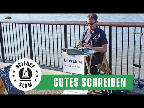 Wer Gedichte schreiben kann, schreibt bessere Hausarbeiten (Nils Bernstein – Science Slam)