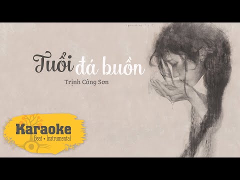 Tuổi đá buồn - Trịnh Công Sơn - Beat guitar | Karaoke Instrumental by Trịnh Gia Hưng | Emotiony