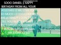 Happy 16th Birthday DANIEL J :) 