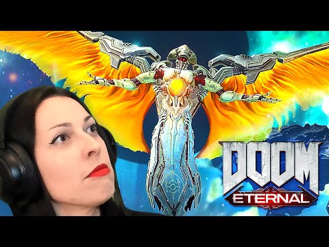 DOOM ETERNAL Walkthrough Part 23 - KHAN MAYKR BOSS FIGHT
