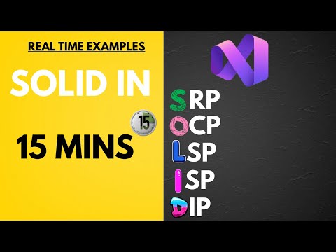 SOLID Principles in ASP.NET Core Explained in 15 Minutes | Real Project in Visual Studio