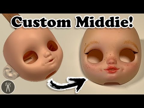 CUSTOM BLYTHE DOLL - Middie Daisy - Full Customising Process DIY